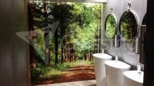 szklane panele łazienkowe