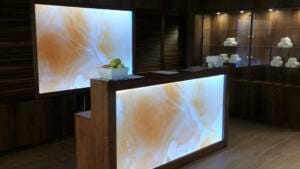 panele szklane led